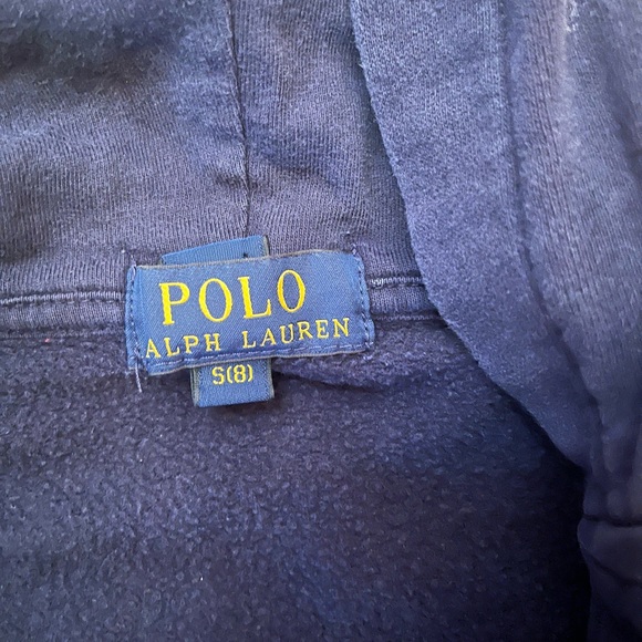 Polo zip up hoodie jacket for boys - Picture 4 of 5